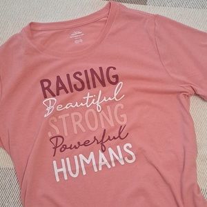 NWT! Size small Raising strong beautiful humans soft t-shirt